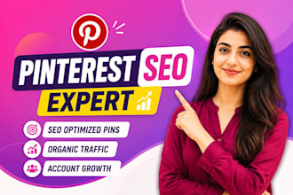 be your pinterest SEO and marketing expert