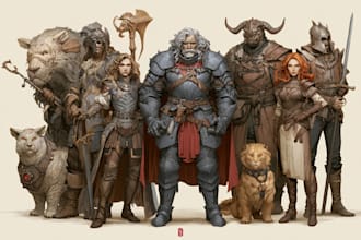 do fantasy characters or fantasy character for you