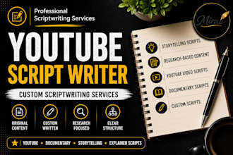 write engaging youtube scripts