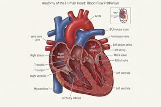draw medical and science illustrations