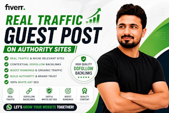 publish guest posts on real traffic websites with dofollow backlinks
