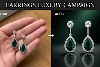 create ai jewelry product photography with realistic models