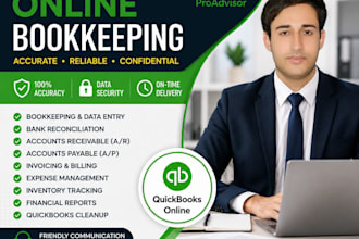 do quickbooks online bookeeping and bank reconciliation