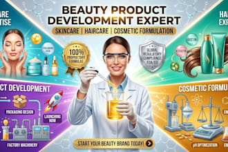 be your cosmetic formulation skincare, hair care and product development expert