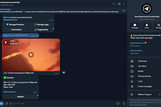 build a custom telegram bot for your business automation
