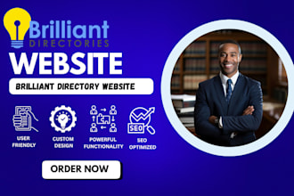 build brilliant directory website business directory wordpress directory