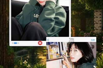 make aesthetic canva template