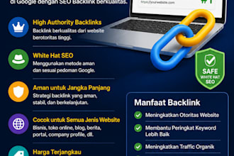 create high quality white hat SEO backlinks for your website