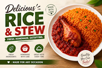 create delicious homemade rice and stew for any occasion