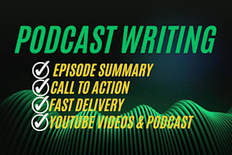 create powerful podcast scripts fast