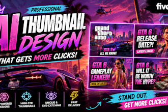 create professional youtube thumbnail designs