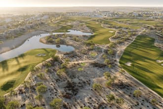 do commercial 3d indoor and outdoor golf, golf course, golf landscape design