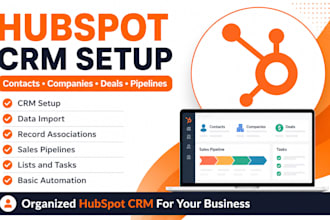 set up and organize your hubspot CRM