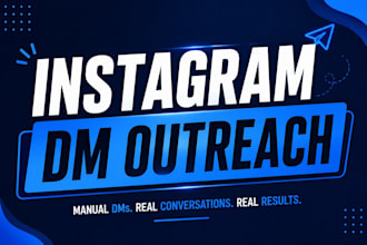 do instagram dm outreach and generate targeted leads