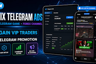 fix telegram ads grow 9k VIP telegram trader telegram promotion run telegram ads
