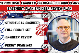 structural engineer colorado building plans basement plan engineer review plan