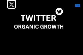 do organic twitter x growth with real targeted followers and engagement