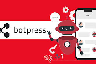 build ai chatbot with botpress for website, whatsapp and automation