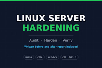 harden and secure your linux server against attacks