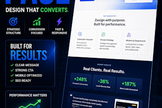 write converting sales landing page copy saas