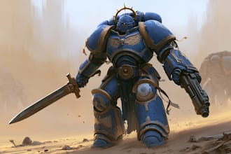 making a warhammer 40k character