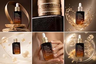 design luxury product advertising images