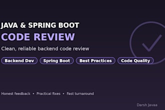 review and improve your java,spring boot backend code
