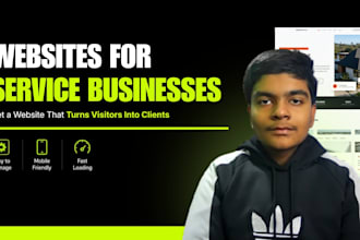 design and redesign a high converting website for local businesses