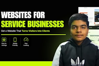 design and redesign a high converting website for local businesses