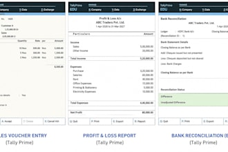 do tally prime accounting bookkeeping gst entries