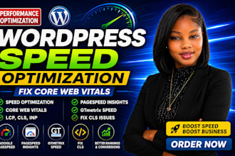 optimize wordpress speed, core web vitals, google pagespeed, gtmetrix