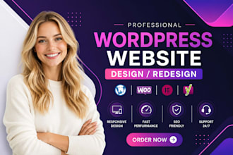 design wordpress website for ecommerce store