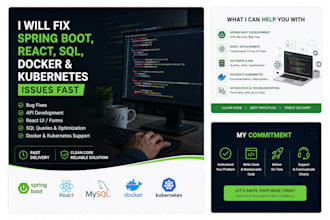help to build a software for you or fix software bugs
