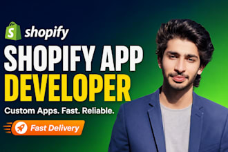 create shopify public app, shopify custom app and shopify developer
