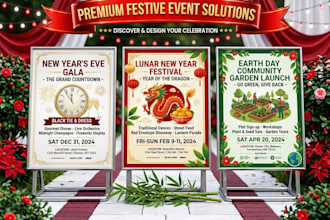 design flyer for oktoberfest and thanksgiving holidays