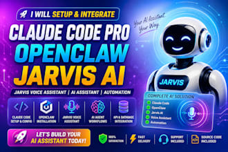 claude code pro openclaw jarvis ai jarvis voice assistant jarvis ai assistant