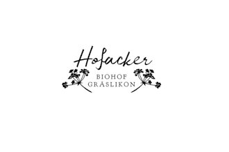design wild carrot flower organic farm shop logo