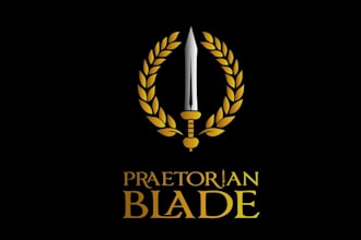 design luxury mens grooming brand logo