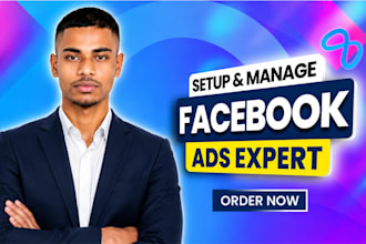 setup and manage facebook ads, conversion with fb pixel and meta ads campaign