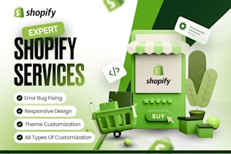 do shopify theme customization or build shopify store design