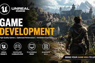 do unreal engine game development, unreal engine 5, unreal engine, ue4 game