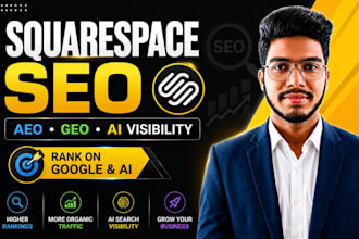 do squarespace SEO expert for website optimization and ai search visibility