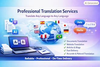 provide accurate translation services for any language