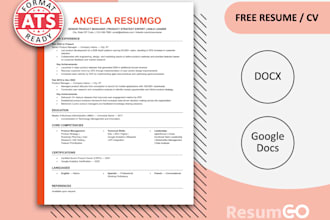 create ats friendly resume