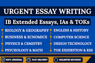 expertly do ib sl hl ias, toks, ib extended essay, ess ia, ee