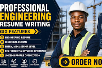 write an ats engineering resume, CV, cand linkedin profile