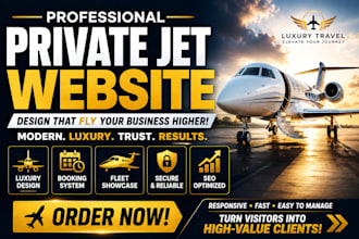 private jet website, jet charter website, aviation website, aircraft website