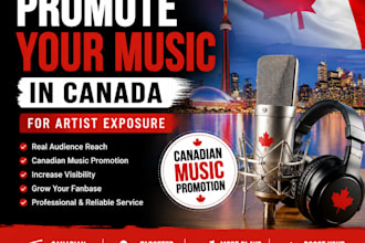promote your music in canada for artist exposure