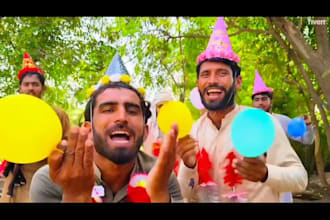 do funny african happy birthday video and wish with dance
