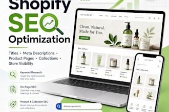 optimize your shopify store SEO for higher goggle rankings